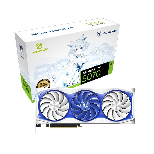 [مانلي] Geforce Rtx 5070 Polar Fox Oc D7 12Gb Intek & Company