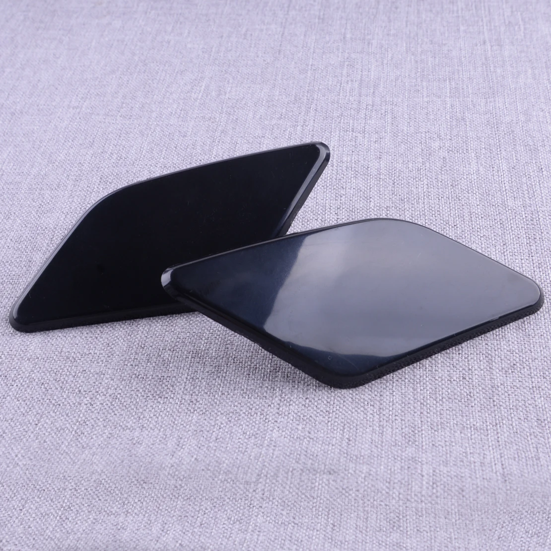 1 Pair 39886377 39886397 Front Left & Right Headlight Washer Covers Caps Lids ABS Fit for Volvo S40 V50 2008 2009 2010 2011 2012 view 2