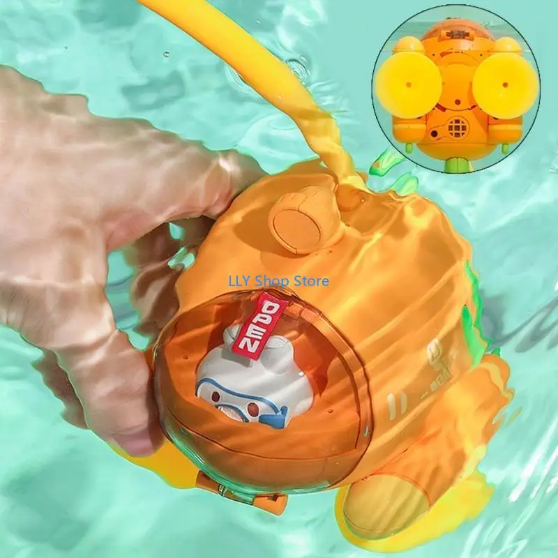 

T8UD Infant Water Toy Electric Water Sprinkler Bathtub Toy Newborn Shower Gift