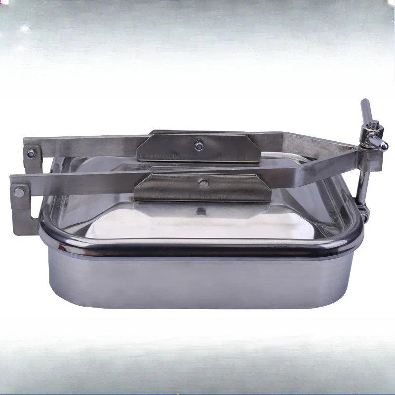 

SS316 250x150mm Rectangular Stainless Steel Manhole Cover Tank Access Hatch