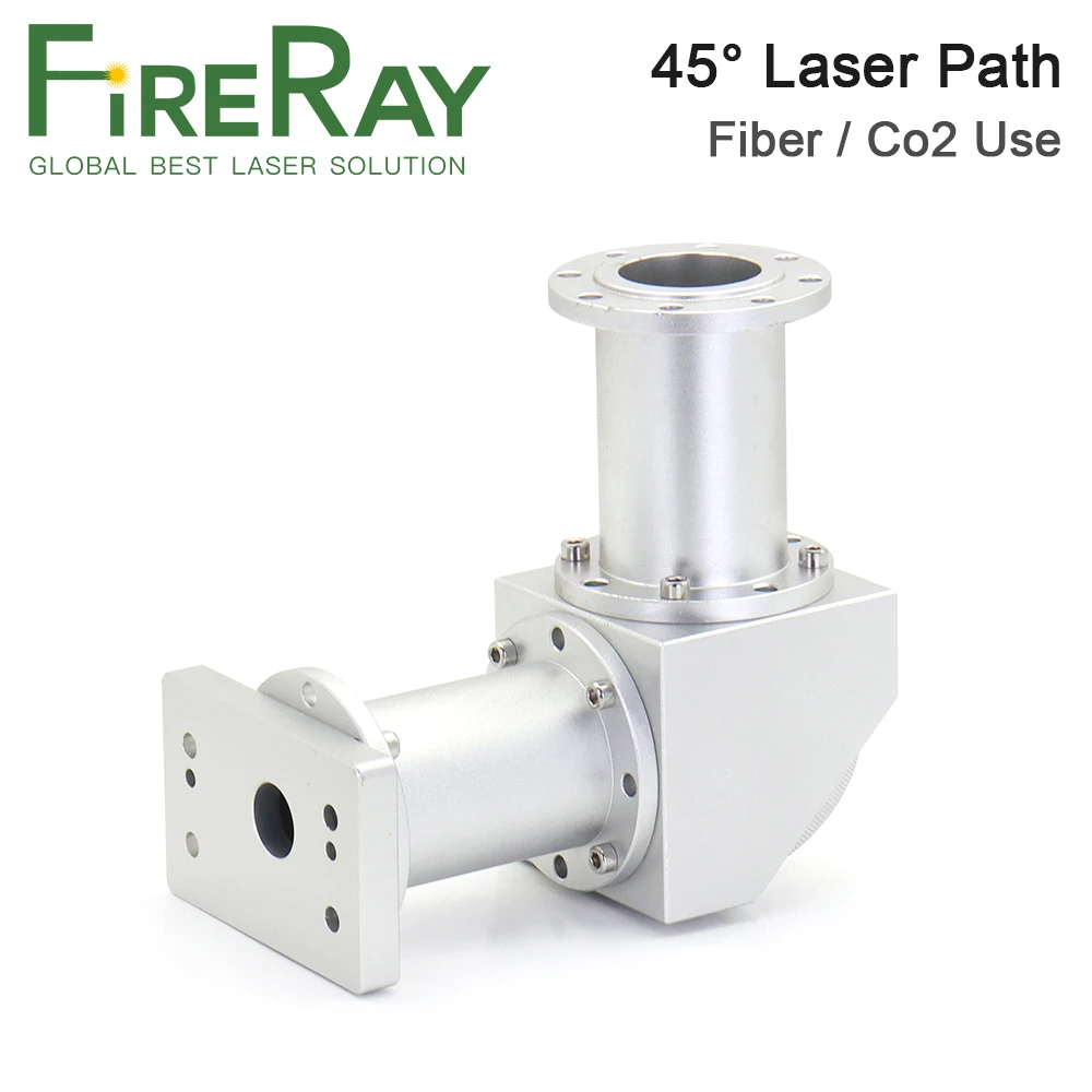 FireRay 45° Galvanometer Conversion Laser Path For Co2 and Fiber Co2 Laser Mark part in Fiber Laser Marking Engraving Machin