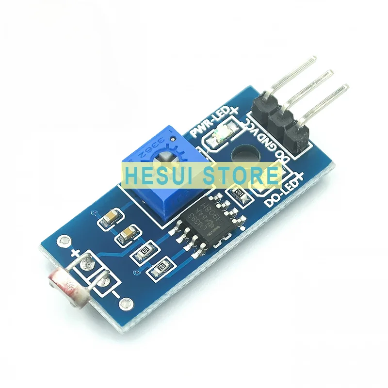 Photoresistor sensor module Light detection Light sensing kit 3-wire