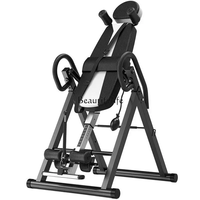 

Inverted Artifact Home Fitness Equipment Height Stretch Upside down Auxiliary Long and High Lumbar Traction Hand-Stand Tool