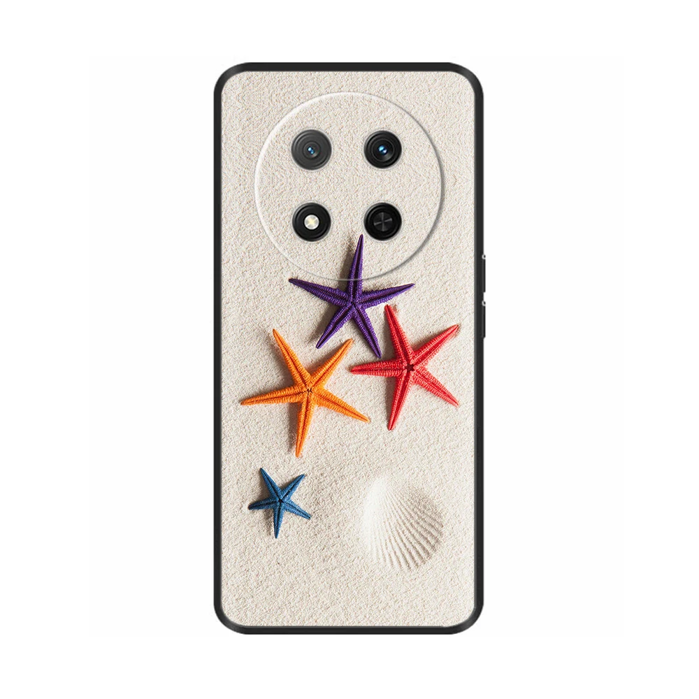 حافظة لهاتف Honor X9c 5G 2024 حافظة على شكل فراشة على شكل قلب لهاتف هواوي هونور X9c X9 C غطاء خلفي من السيليكون الناعم كابا