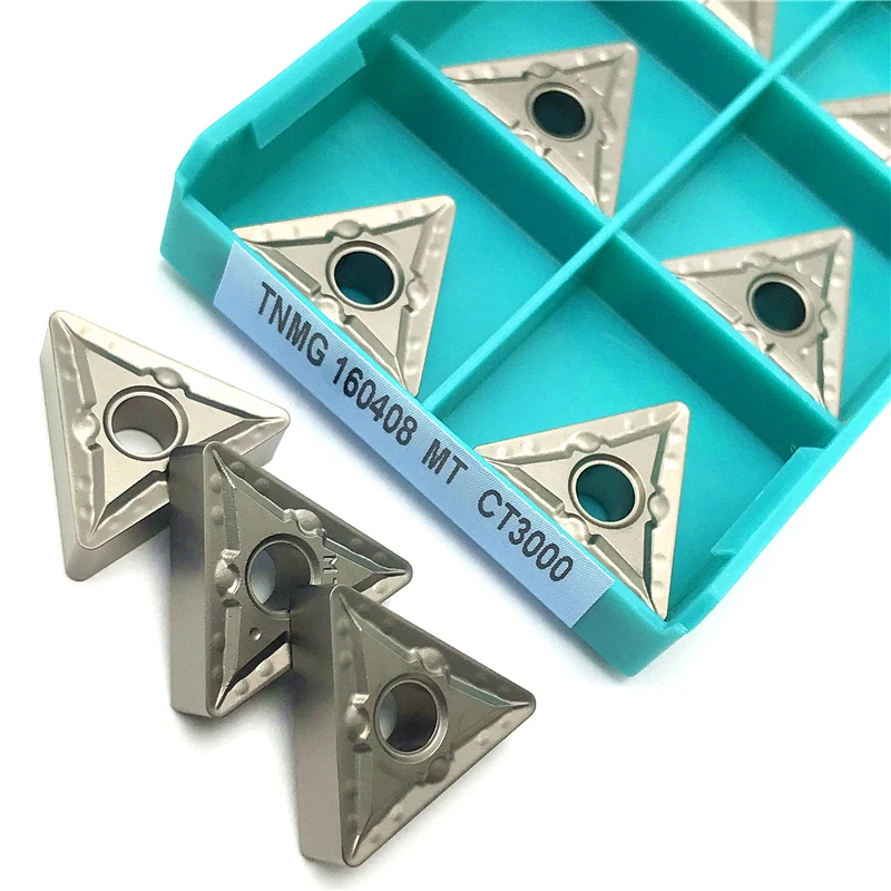 TNMG 160404   TNMG 160408 -MT CT3000 Cermet أداة تحول خارجية تصنيع الفولاذ المطيء CNC كربيد إدراج أداة مخرطة عالية الجودة ﻿