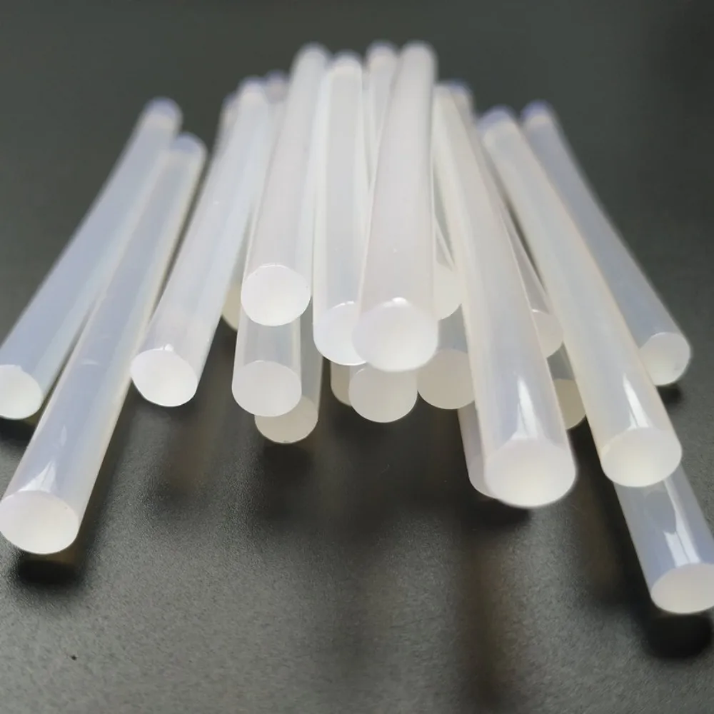 Bastoncini di colla a caldo trasparenti da 50 pezzi 11mm x 100mm per strumenti di riparazione per pistola per colla a caldo
