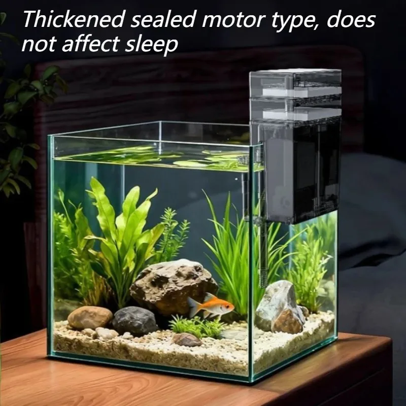 hang-on-aquarium-filter-silent-waterfall-oil-film-removal-fish-tank-filters-purified-water-external-filters-fishbowl-filtration