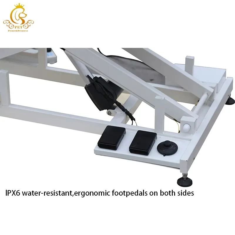 2026 Luxury Stainless Steel Electric Charge Pet Grooming Table with LED Light for Dogs & Cats  Pet Care and Supplies