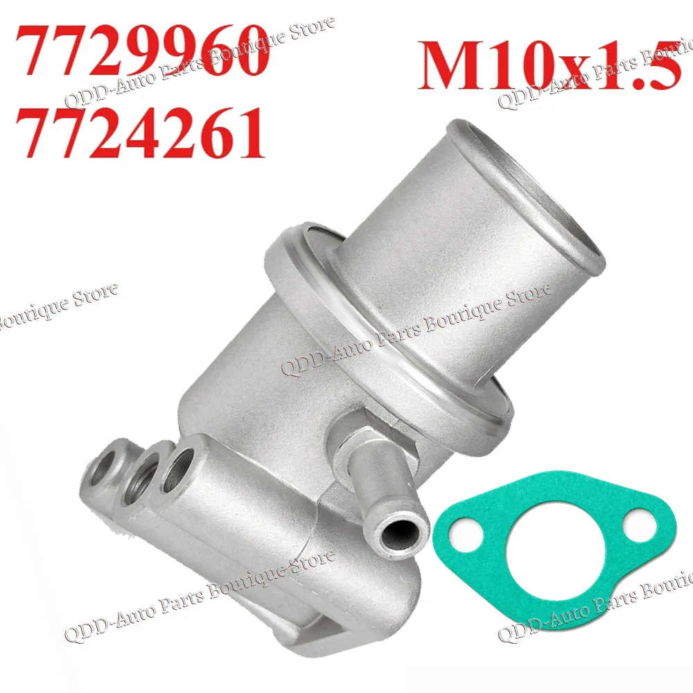 

87℃ 7729960 7724261 For FIAT CINQUECENTO Hatchback Petrol Engine Coolant Thermostat Assembly Housing cooling systems