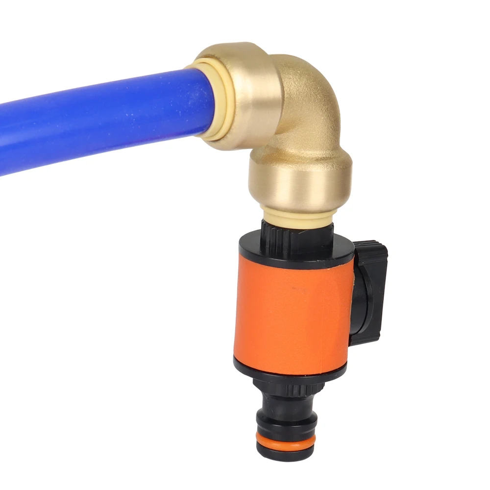 Motorhome Water Tank Quick Filler With ON/OFF Flow Control Connects To 12mm - 1/2" Quick Connect Caravan RV Accessories
