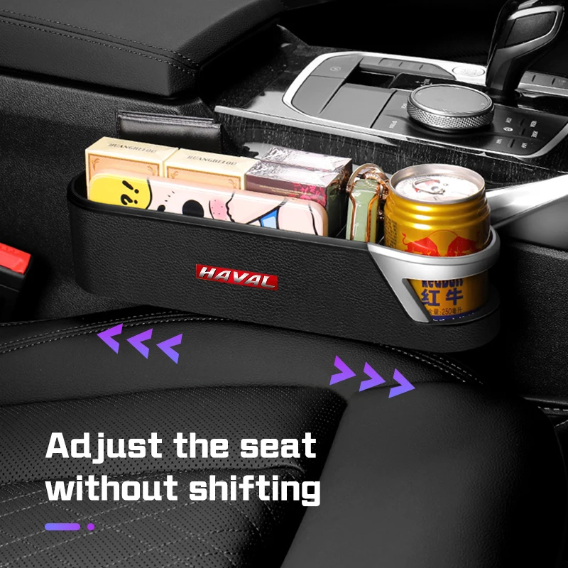 Car Seat Gap Organizer Storage Box Cup Holder Accessories For Haval H9 2rd 2024 2025 H3 F7 F7X Jolion H6 H5 H2 M6 F5 F7H Dargo