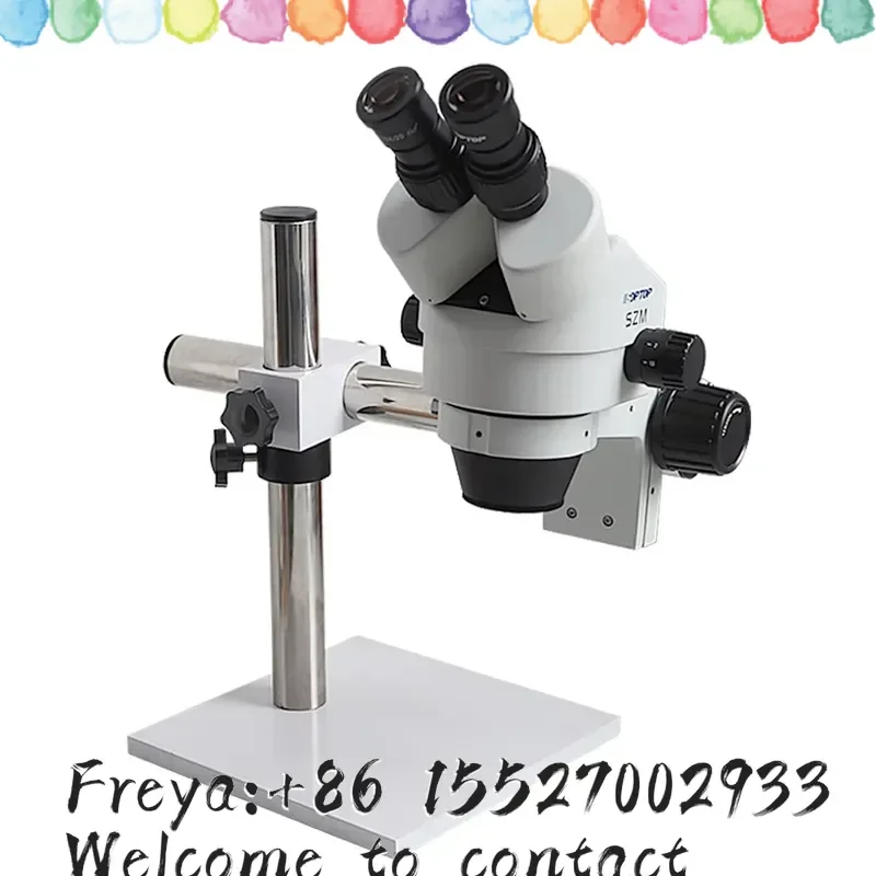 Boasta 7X-45X Jewelry Setting Stereo Microscope with 10X Eyepieces Binocular Zoom Microscope Full Set Micro Setting Equipment