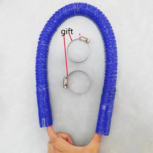 Imagen 2 del producto Manguera de silicona de conexión automotriz universal ID16-110mm, manguera de silicona de alambre de acero, tubo de radiador, tubería de entrada de turbina automotriz