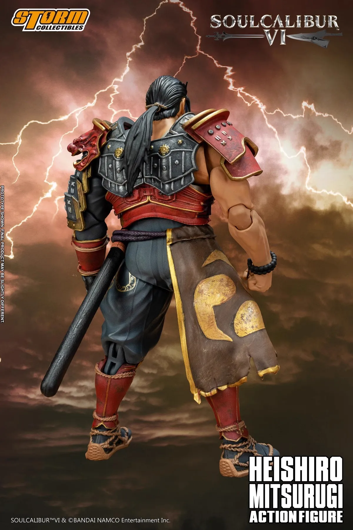 New Storm Toys 1/12 SOULCALIBUR VI Series HEISHIRO MITSURUGI BNSC01 Full Set 6'' Action Figure Model In Stock