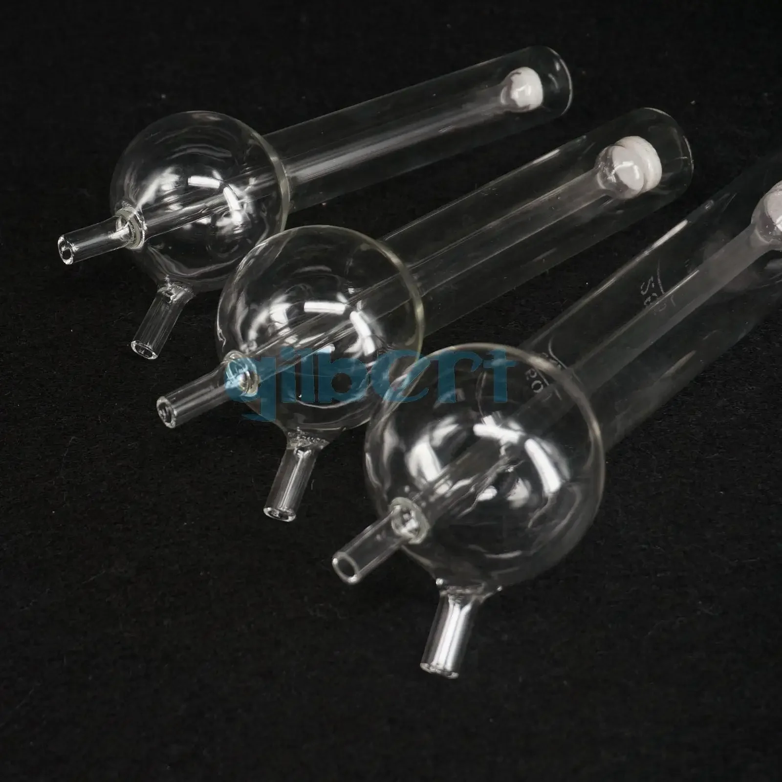 10ml 25ml 50ml 75ml 125ml szklany przezroczysty dwutlenek siarki Absorber butelka z rurką aparatura Chemi Labware szkło