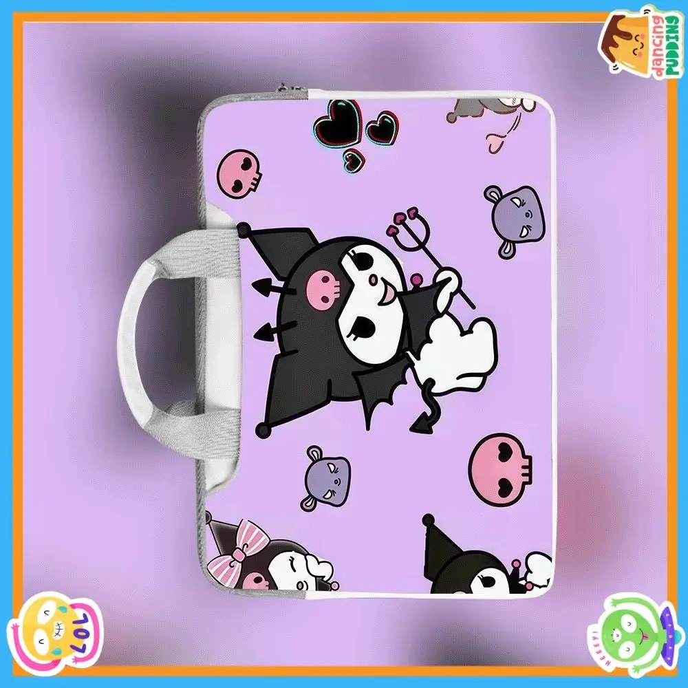 

Cartoon Hello Kitty Kuromi Portable Laptop Bag Protective Cover for Macbook 12 13 14.6 15.6 16 Inch Macbook Air ASUS Huawei Gift