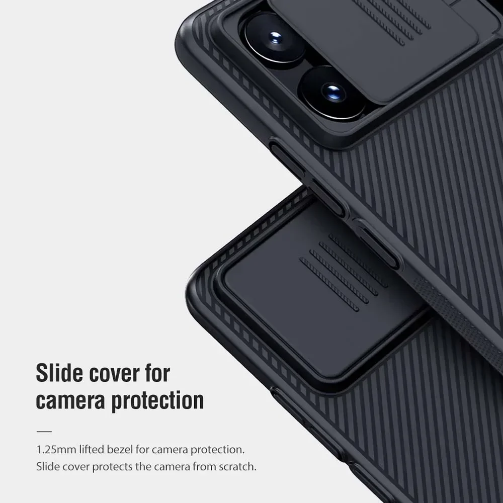 NILLKIN For Xiaomi POCO X6 Pro 5G POCO X5 5G Original CamShield Pro Phone Case Shockproof Slide Camera Lens Protection Cover