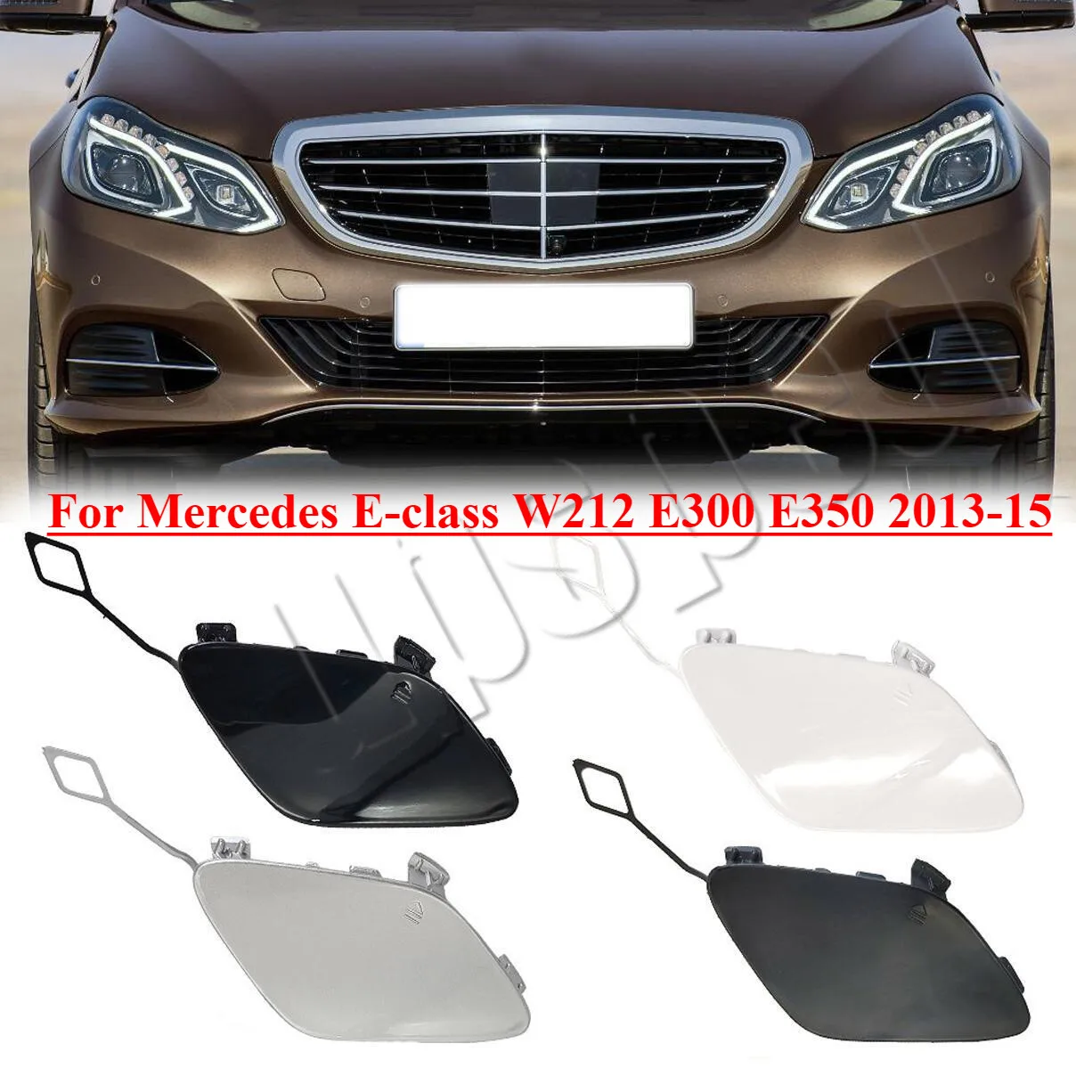 

Front Bumper Tow Hook Eye Cover Cap For Mercedes E-class W212 E300 E350 2013-15