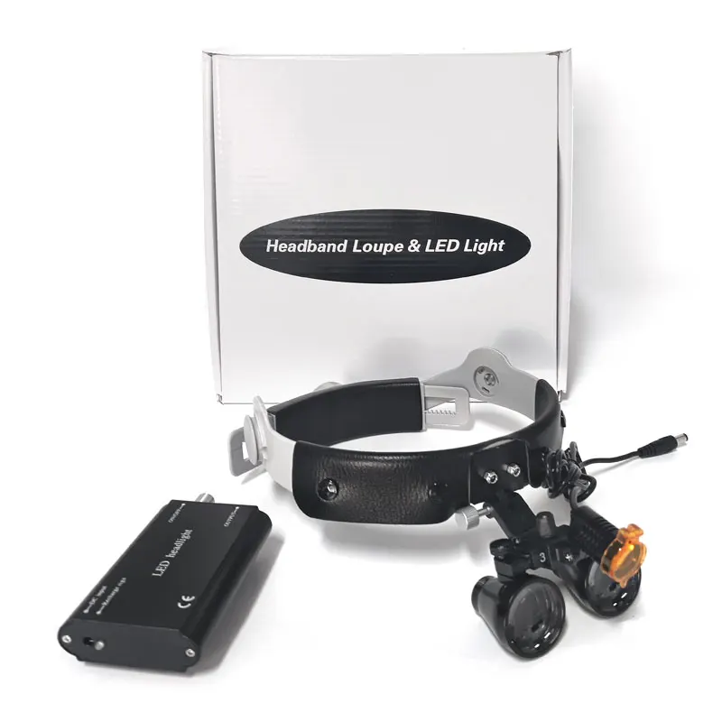 Dental LED Head Light Lamp for Binocular Loupes Brightness Spot Ajustable Dental Lab Headlamp Surgical Headlight