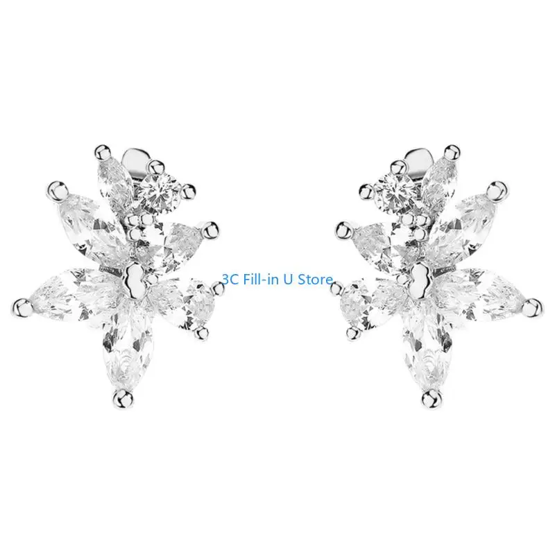 G8TA Heavy Duty Shaped Zircons Earphone Security Clip For Commuters Students