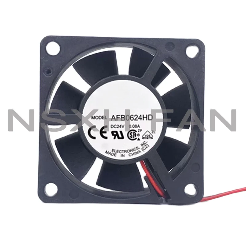 

NEW AFB0624HD 6020 24V 0.08A 6CM Frequency Cooling Fan