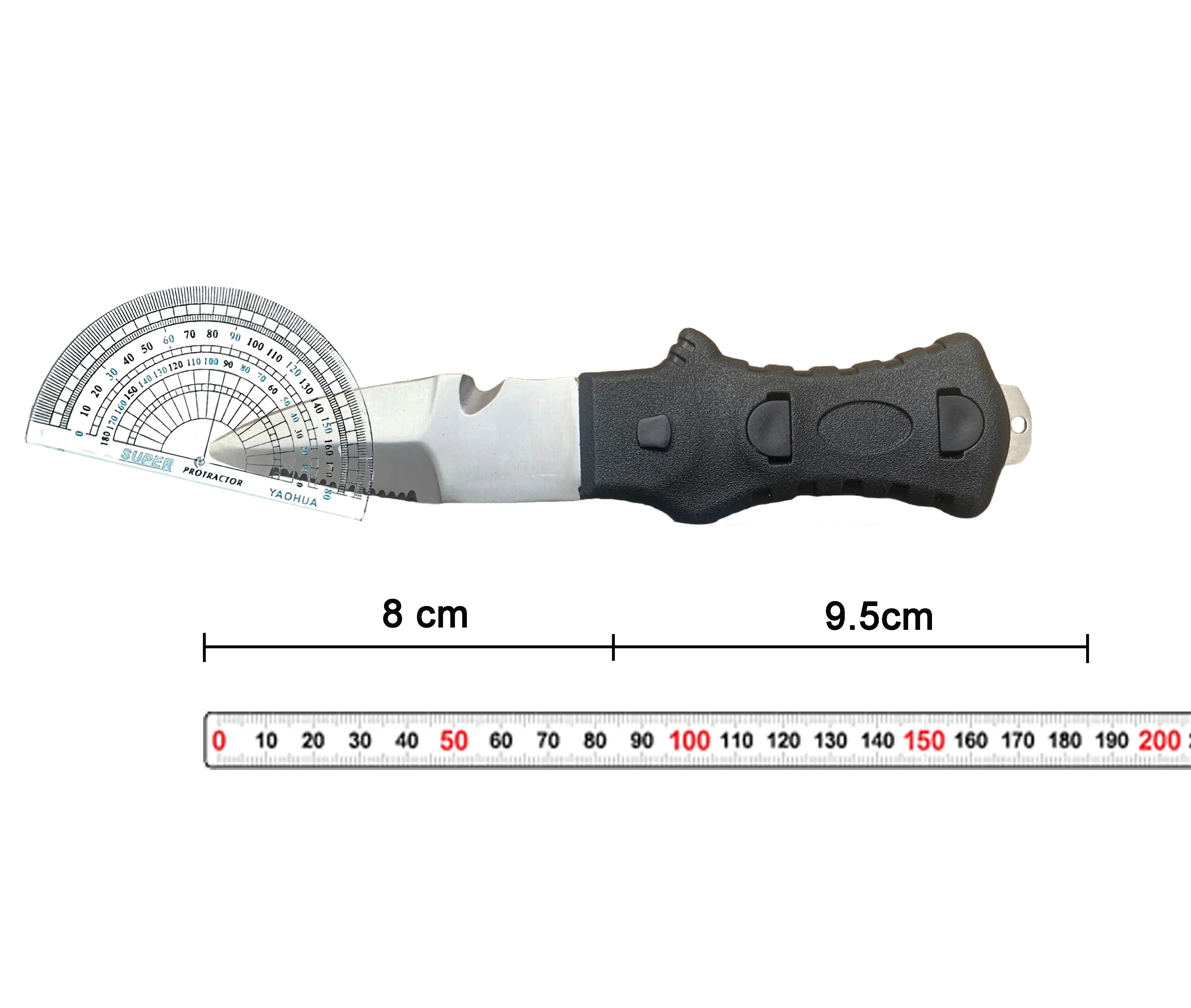 Stainless Steel Dive Knife, Outdoor Water Rescue Rope Cutter, Diving Tool, Emergency Cutting Device for Scuba, Snorkel image 6