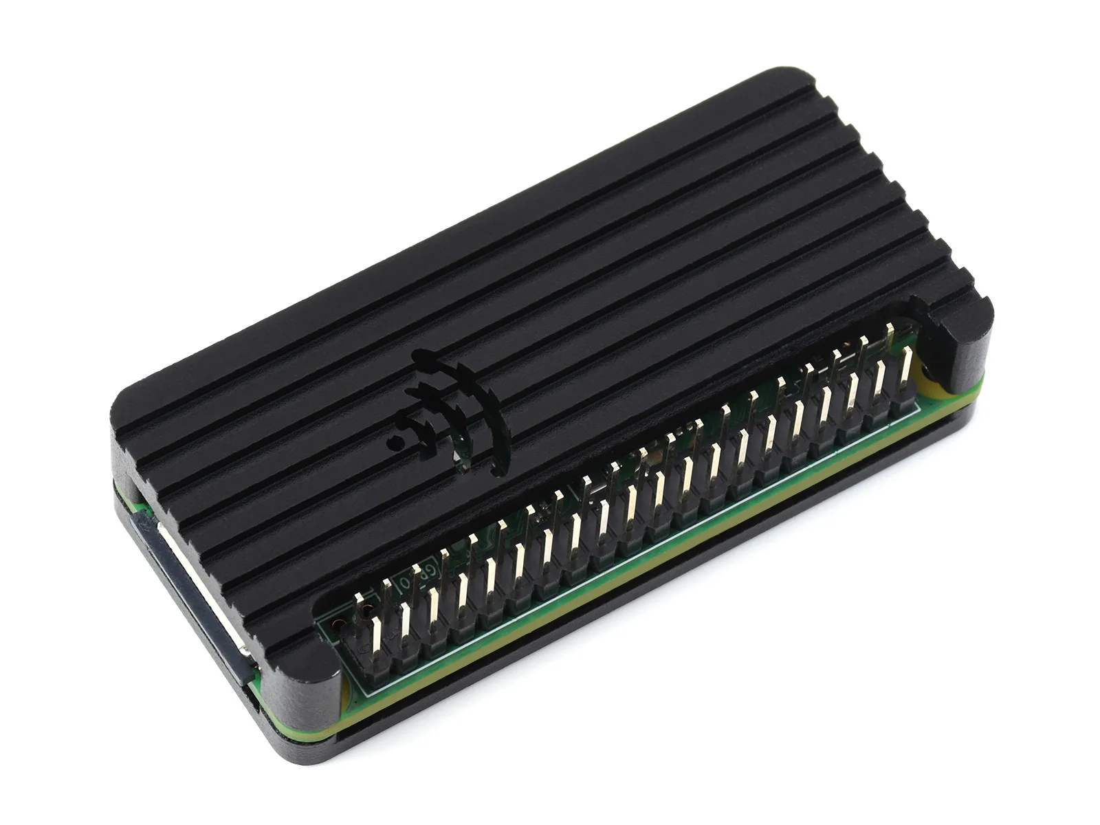 Waveshare Aluminum Alloy Protection Case For Raspberry Pi Zero Series,Compatible With Raspberry Pi Zero / Zero 2 W Series Boards