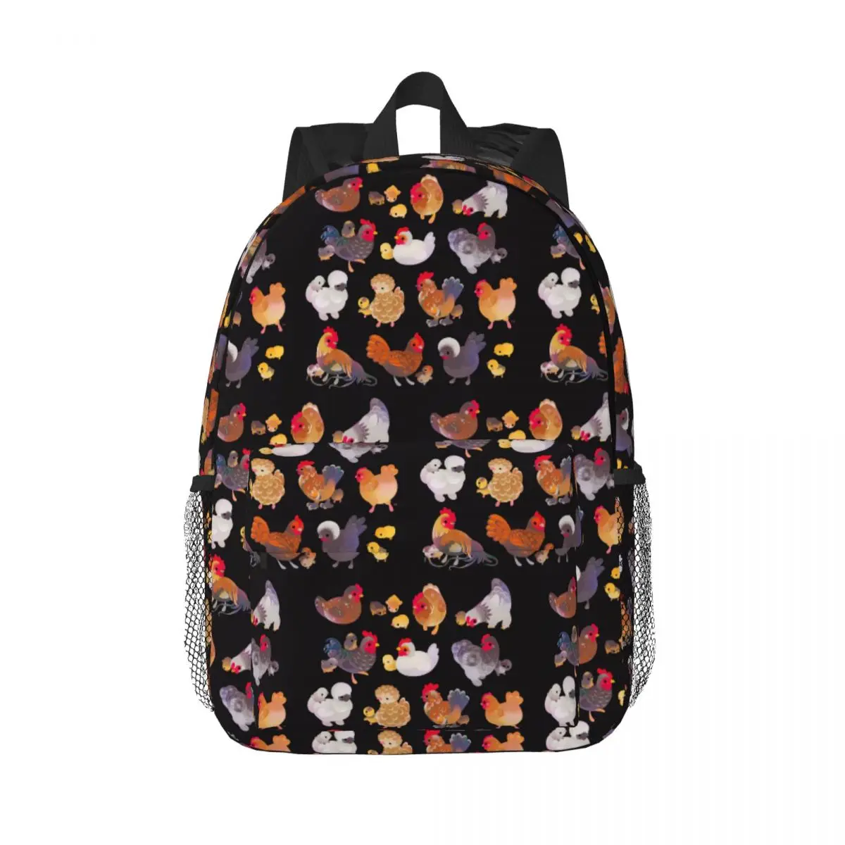 

Chicken And Chick - Темный рюкзак, горячая распродажа, рюкзак большой емкости для мальчиков и девочек, сумка для книг, сумки на плечо для мужчин, детская школьная сумка