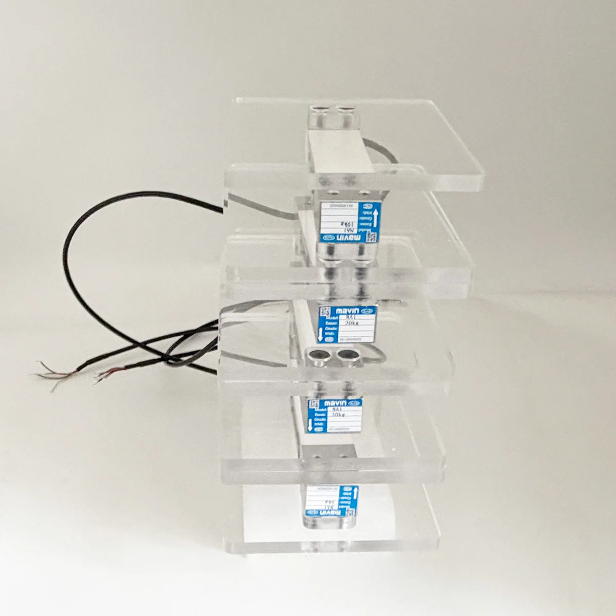 Complete Mounting Kit130mm Single Point Mavin Load Cell 8mm Acrylic Plates High Tensile Screws Wrench Weigh Scale Assembly Tools