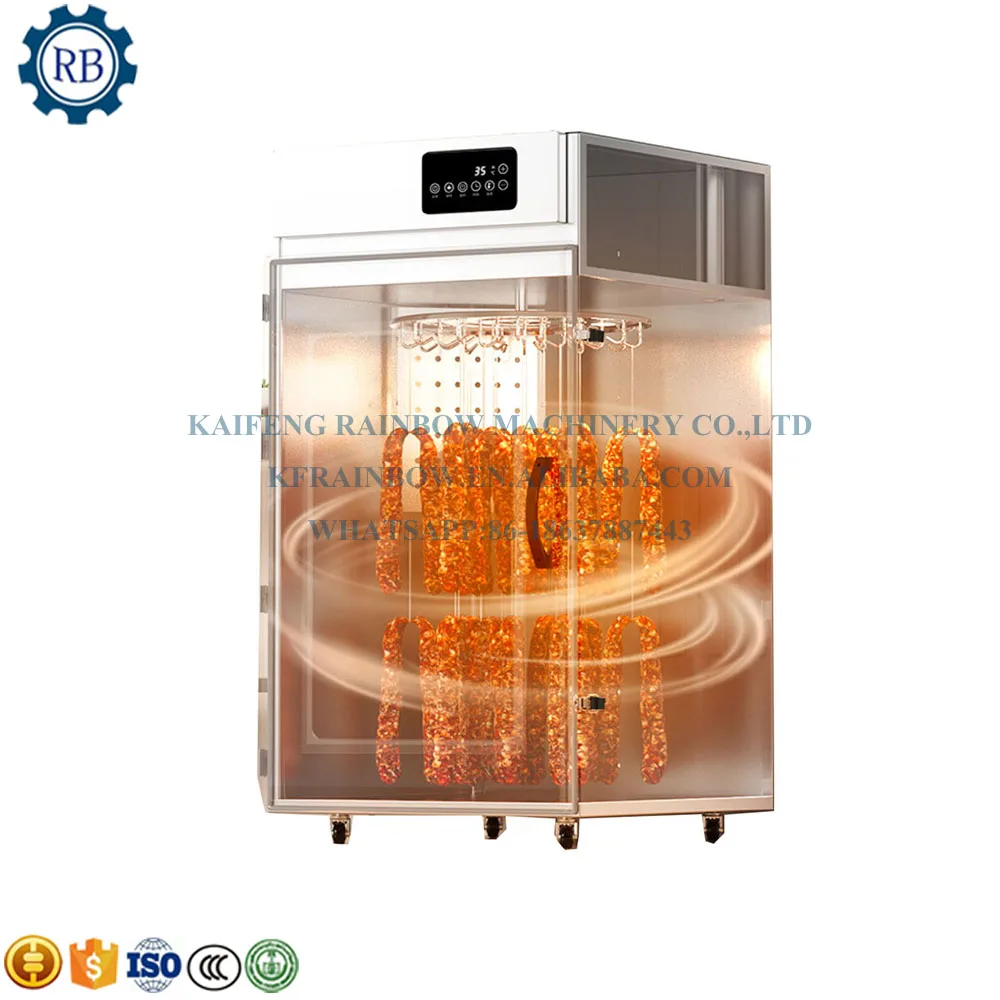 Commercial Fish Sausage Meat Food Cold Smoke Oven Smokehouse Machine Electric Smoker