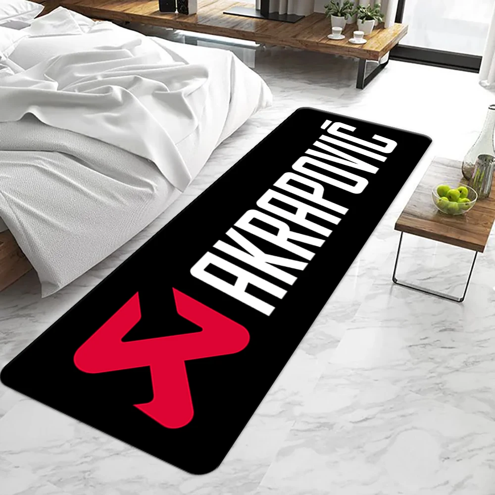 

A-Akrapovics Door Mat Entrance Non-slip Doormat Washable Kitchen Carpet Living Room Hallway Rugs Bathroom Bath Door Mats