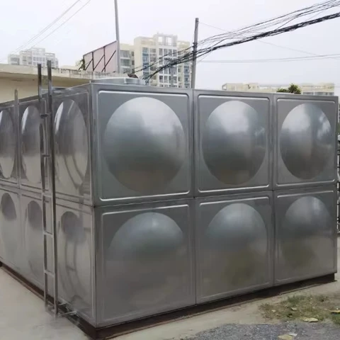 Maßgeschneiderter großer Wassertank aus Edelstahl mit 10.000 Liter, Schnittwassertank, Wasserspeichertank