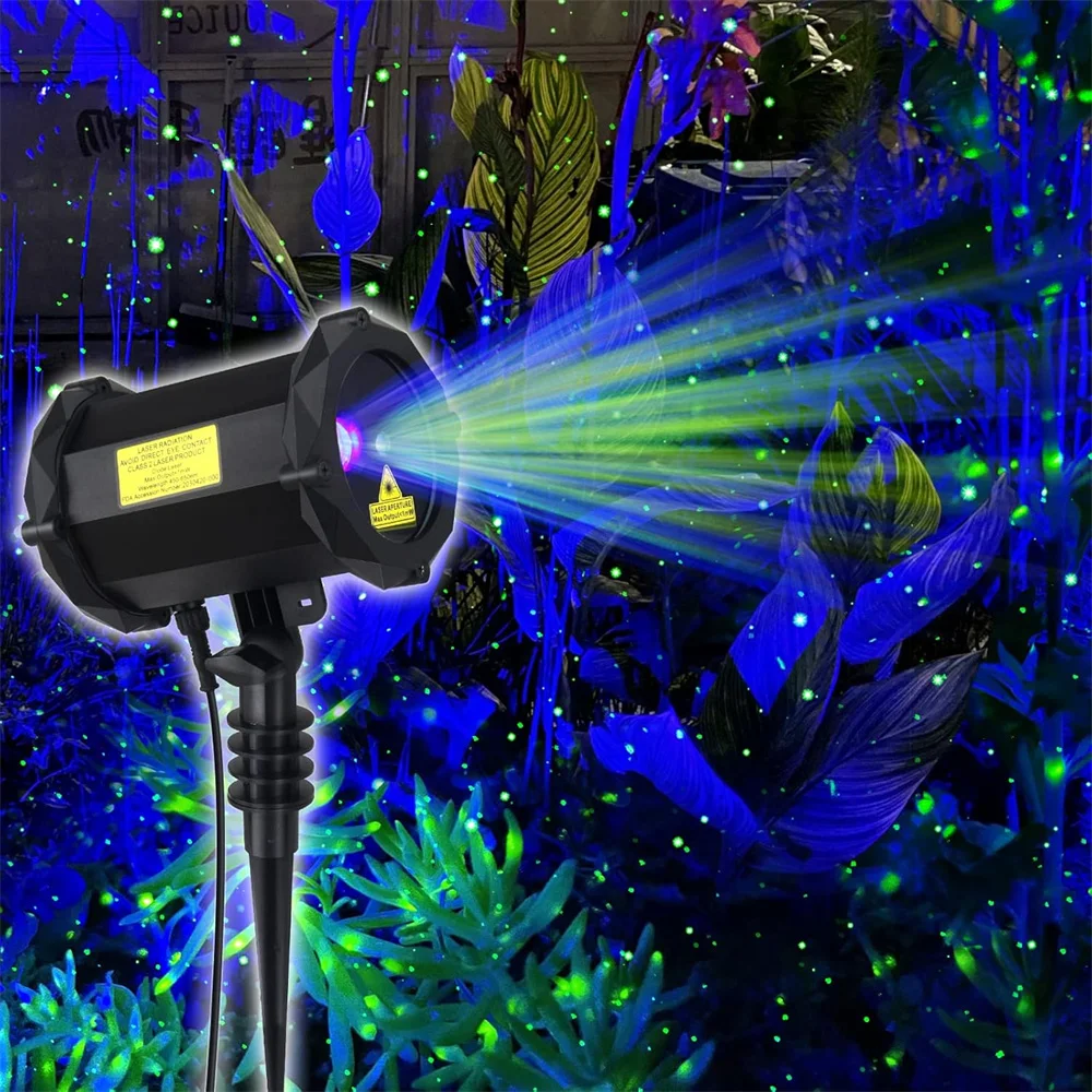 AC100-240V Indoor/Outdoor Led Firefly Gardeb Light Star Projector Light Christmas Decoration for Lawn,Courtyard