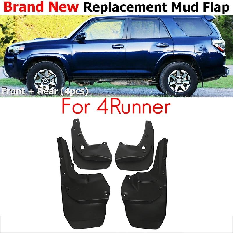 

4Pcs Car Mud Flaps Mudguards Splash Guards Fender For Toyota 4Runner 2010-2019 Car Accessories