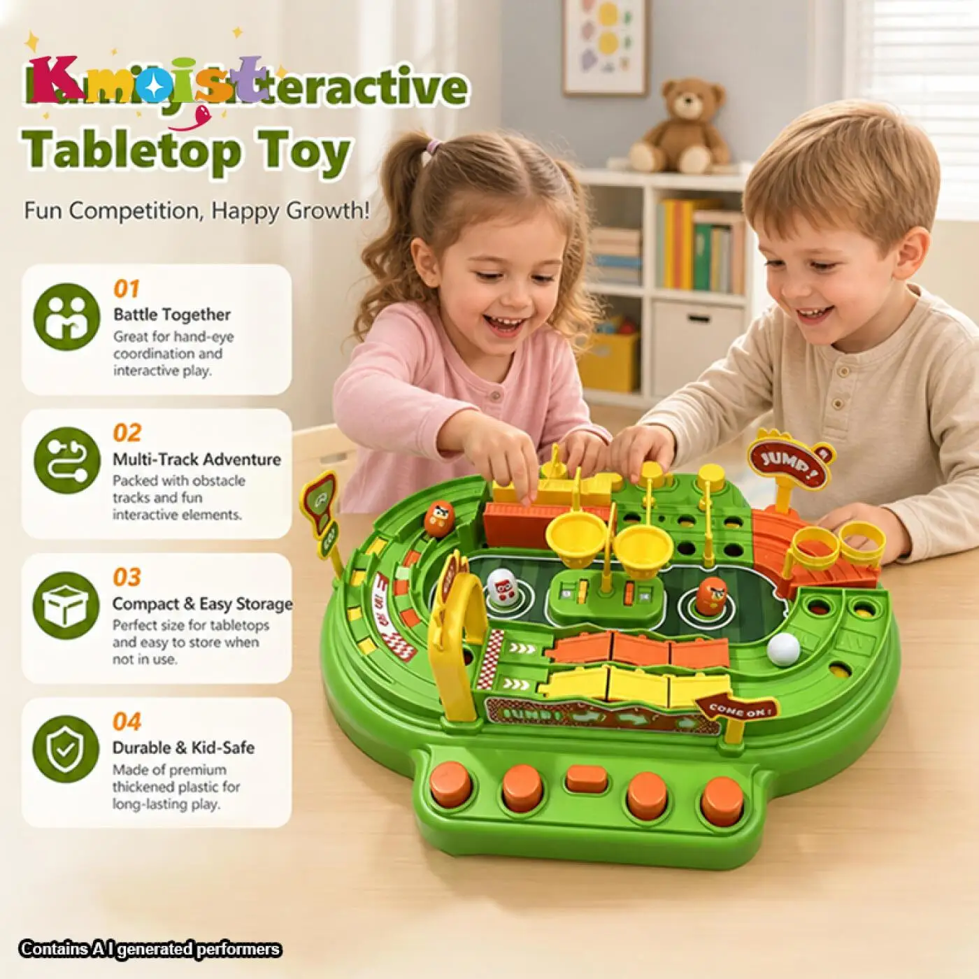 Children's Tabletop Parent-Child Games Two-Player Competitive Sports Field Toys for Boys Girls Challenge Competition Party Toy