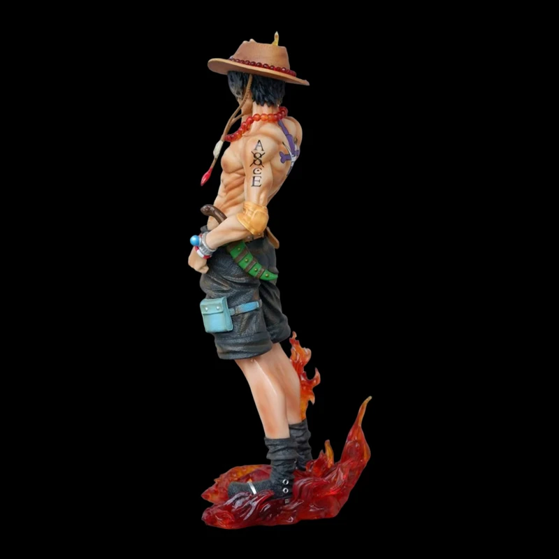 Figurka anime One Piece, Ace, 23 cm, statuetka, zabawka z PVC, prezent, kolekcja, model, dekoracja na biurko, ozdoby.