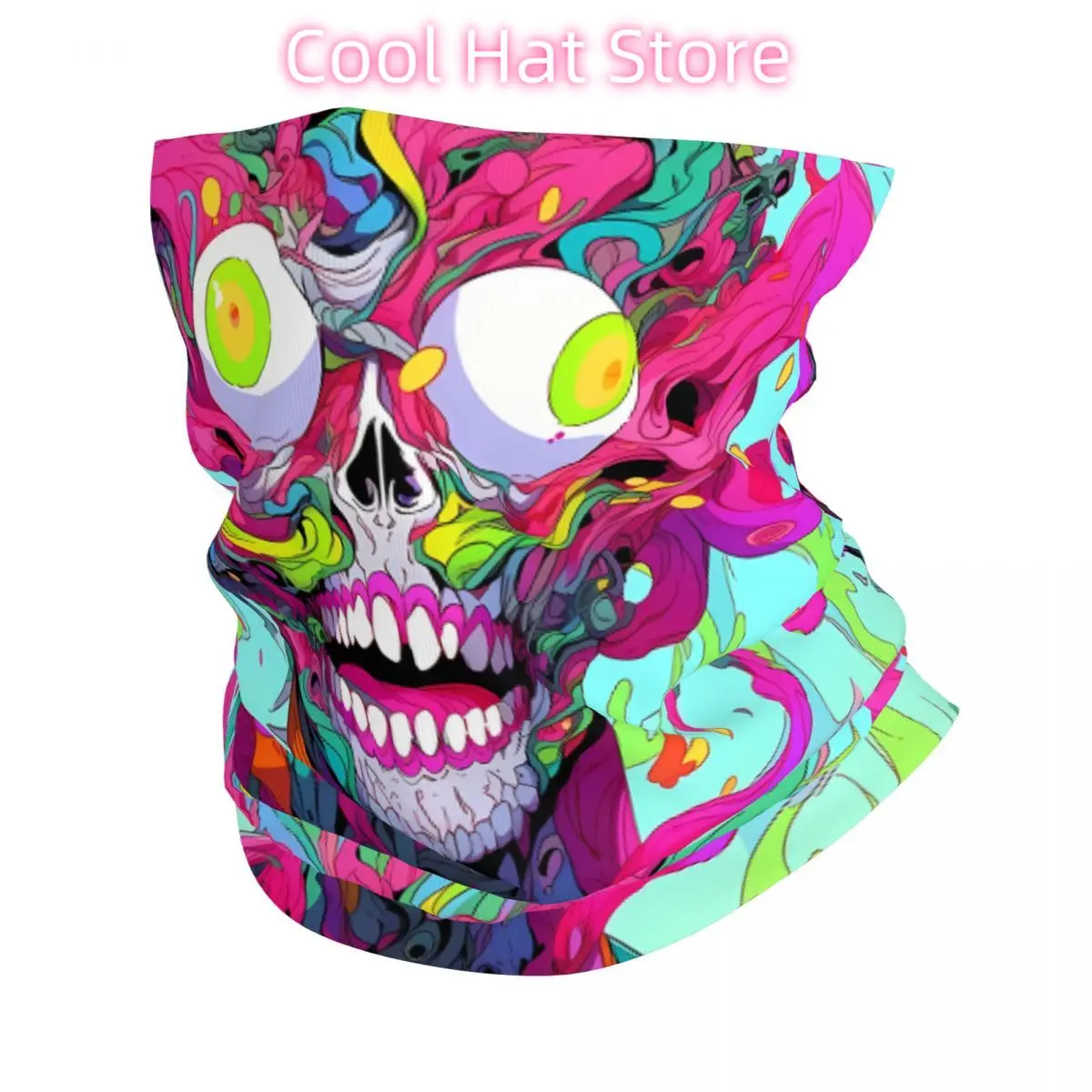 Terrifying Zombies Scarf Neckerchief Neck Face Mask Polyester
