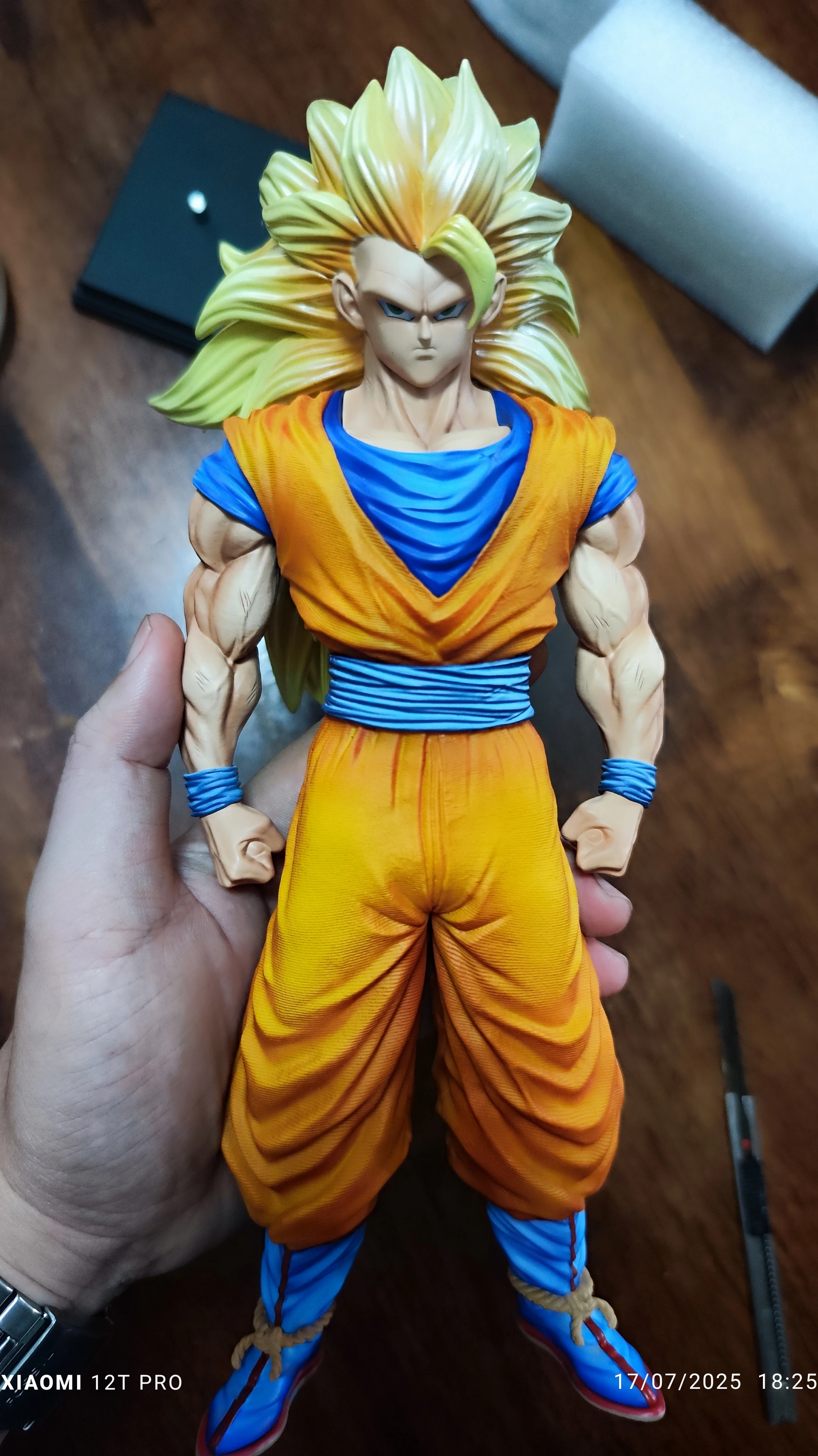 Standbeeld Brother Jt Dragon Ball Figuur Super Drie Goku Volledige Brandstofinjectie Cartoon Animatie Beeldje Ornamenten Acgn Model Gift