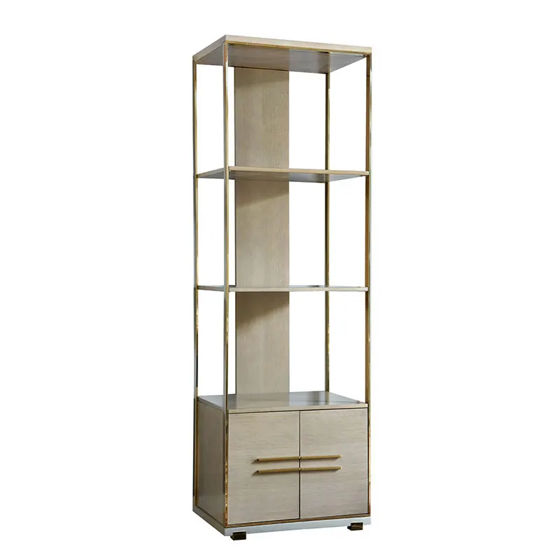Modern modular storage bookcases with adjustable shelves