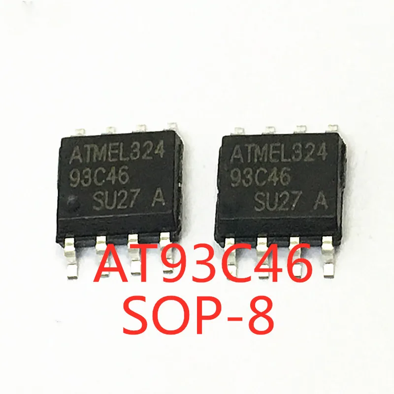 5PCS/LOT 100% Quality  AT93C46 93C46-10SU-2.7 SMD SOP-8 Memory/Serial EEPROM In Stock New Original