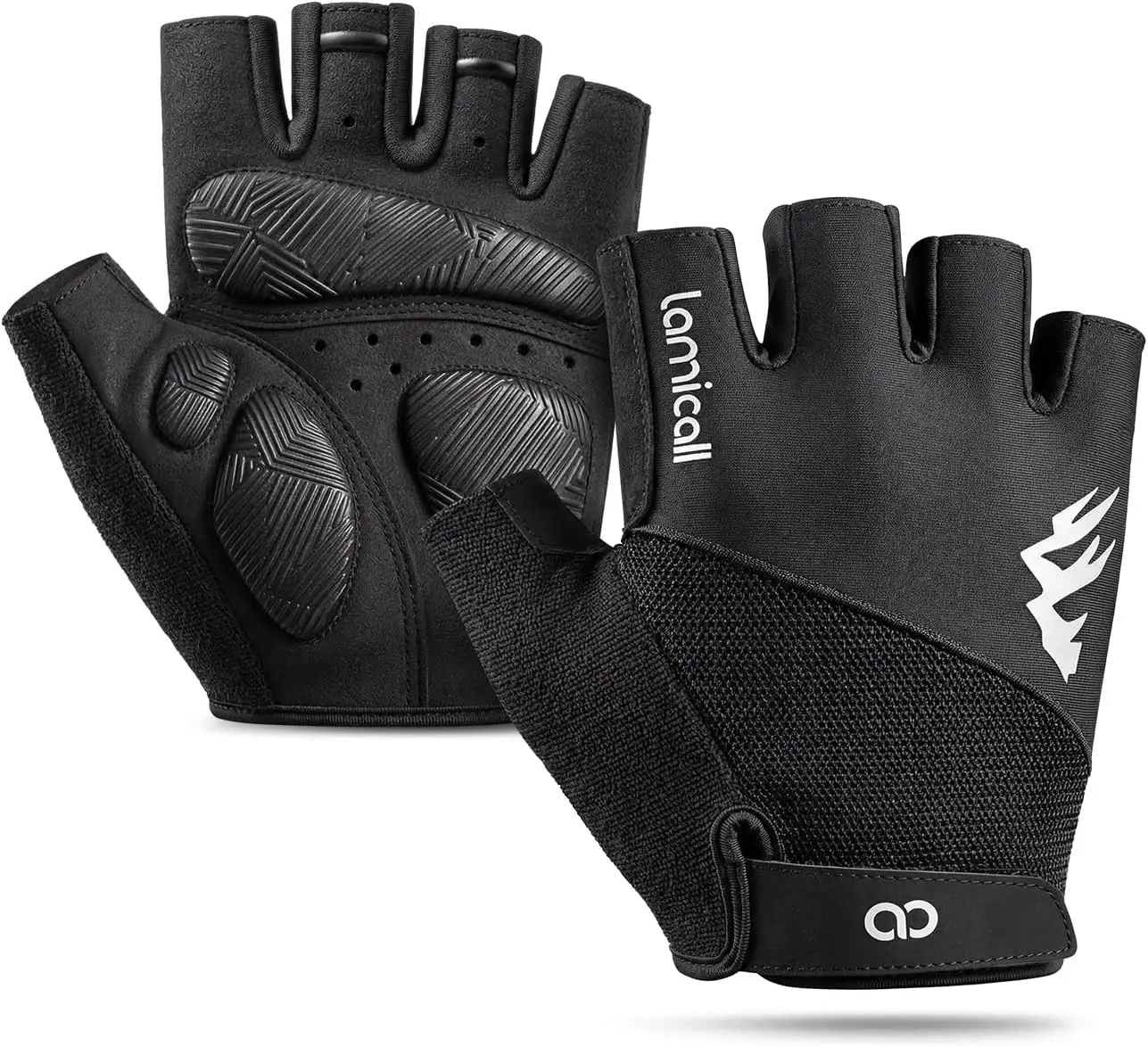 

Bike Gloves for Men Women - [Anti-Slip Shock-Absorbing Pad] Workout Gloves, Breathable Materials, Cycling Gloves for Bicycle, Gym, Motorcycle, Hiking, Indoor & Outdoor Sports