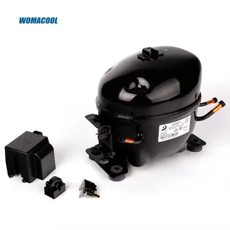 Refrigeration compressor L65CZ1 220-240V 50Hz R134a environmentally friendly refrigerant cooling capacity 1/4-hp