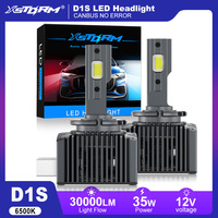 XSTORM D1S LED Headlight D3S D4S D5S D8S LED Light Bulbs for Car 30000LM 6500K Auto Headlight With Fan Turbo Light Plug&Play 