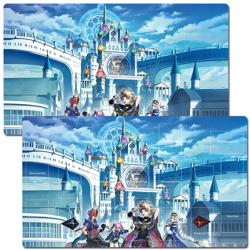 

YuGiOh Artmage Academic Arcane Arts Acropolis TCG CCG Коврик для коллекционных карточных игр Коврик для мыши Коврик для мыши Коврик для мыши Настольный игровой коврик