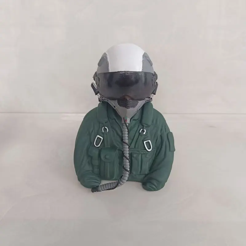 Model aircraft pilot 1/6 Jet pilots with helmet 1/6 Scale RC Airplane Pilot Figure Model