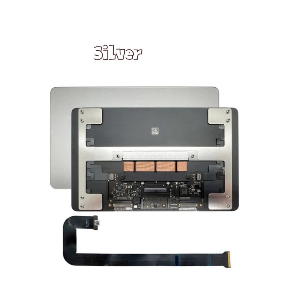 Imagem -05 - Original Trackpad Touchpad para Macbook Air Retina Cinza Prata Starlight Cor da Meia-noite m2 A2681 13.6 2023 Ano Novo e