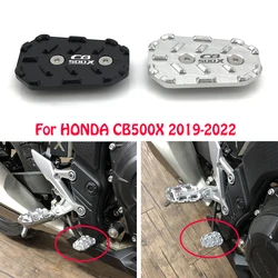 Tył motocykla dźwignia hamulca nożnego pedał powiększ rozszerzenie Peg Pad Extender dla Honda CB500 CB 500 X CB500X 2019-2022 akcesoria