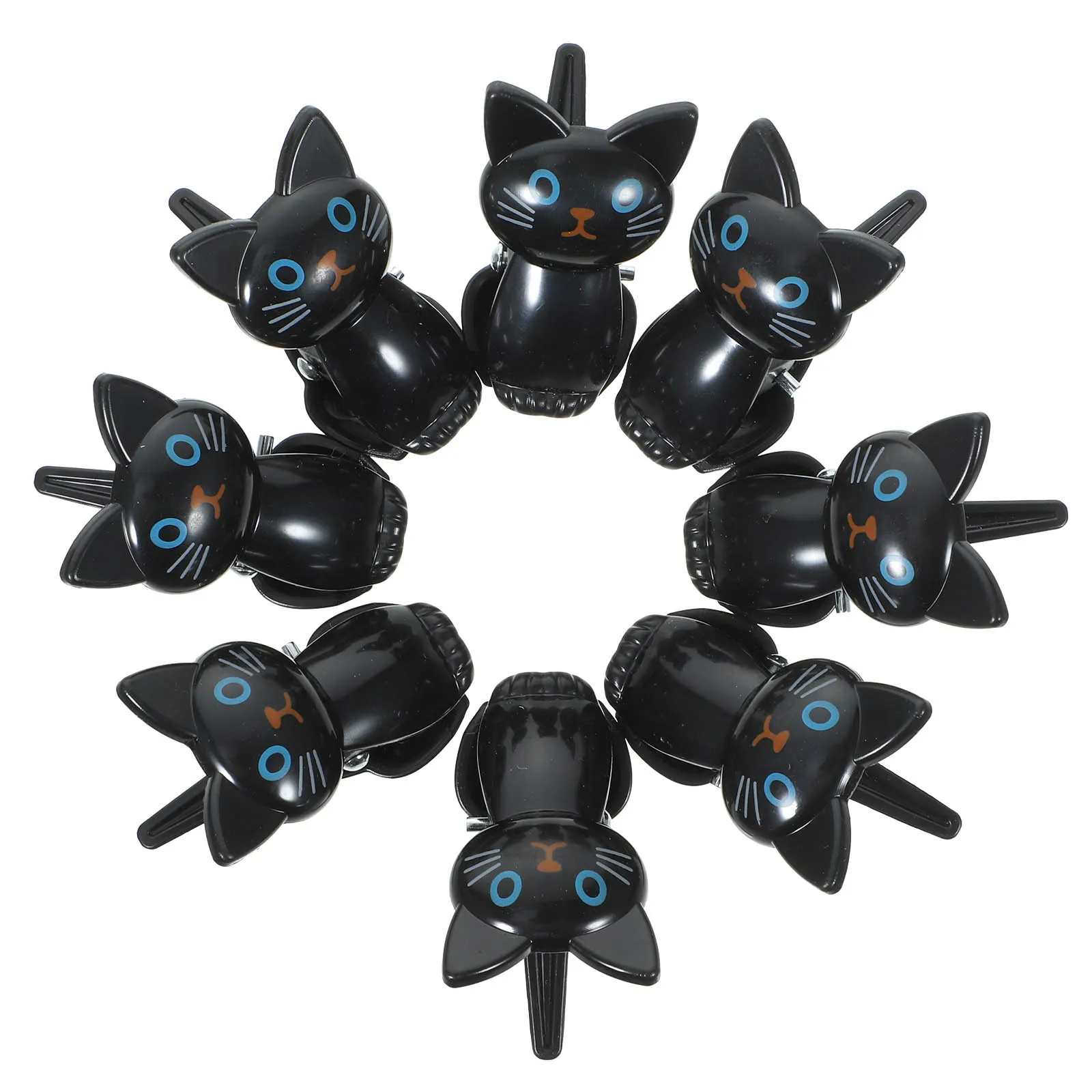 

8pcs 3 White 3 Multi-Purpose Cute Cat Sealing Clips Multipurpose Bag Clips For Food Snack Storage Office Supplies