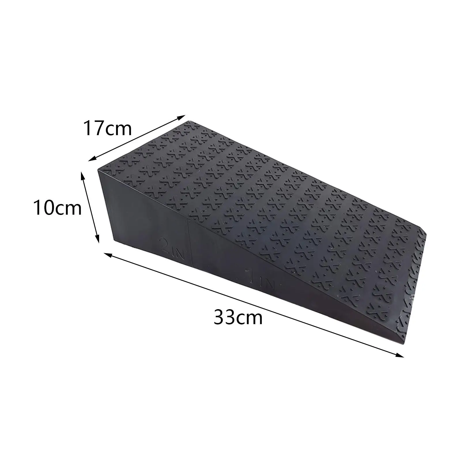 2x Squat Wedge Block Anti Slip Heel Elevated Foot Stretcher Slant Board for Stretching Pilates Gym Weightlifting Fitness