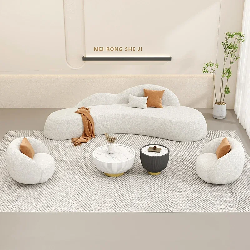 Moderne Familiensofas, minimalistische Liegefüller, individuelles Designer-Sofa, multifunktionale italienische Wohnmöbel